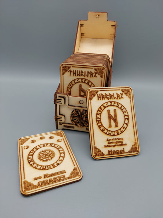 Runen-Tarot-Set mit Box